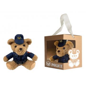 警察警察熊手銬鑰匙圈+小提盒熊手銬鑰匙圈+小提盒