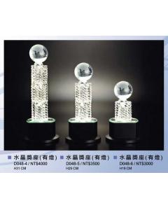 水晶琉璃獎座EF-P48-D048-4~6