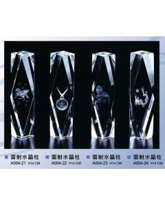 雷射水晶獎座EF-P28-A004-21~24